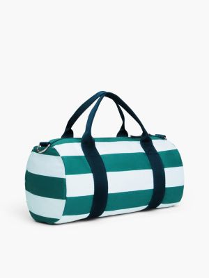 Детские сумки Tommy Hilfiger Kids' Football Logo Striped Duffel — фото 3