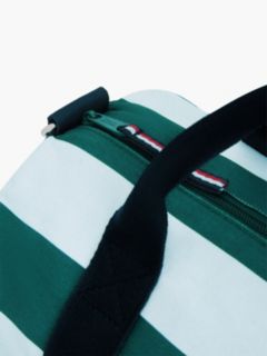 Kids' Football Logo Striped Duffel Bag — Ornamental Green Multi 4