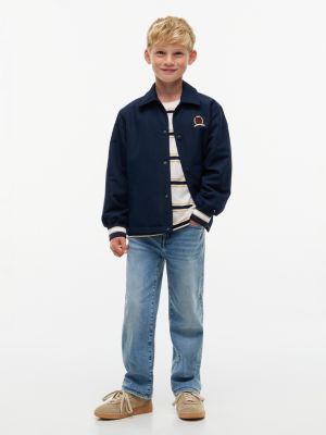 Tommy Hilfiger Boys' Kids' Straight Jean - Light Wash - 4