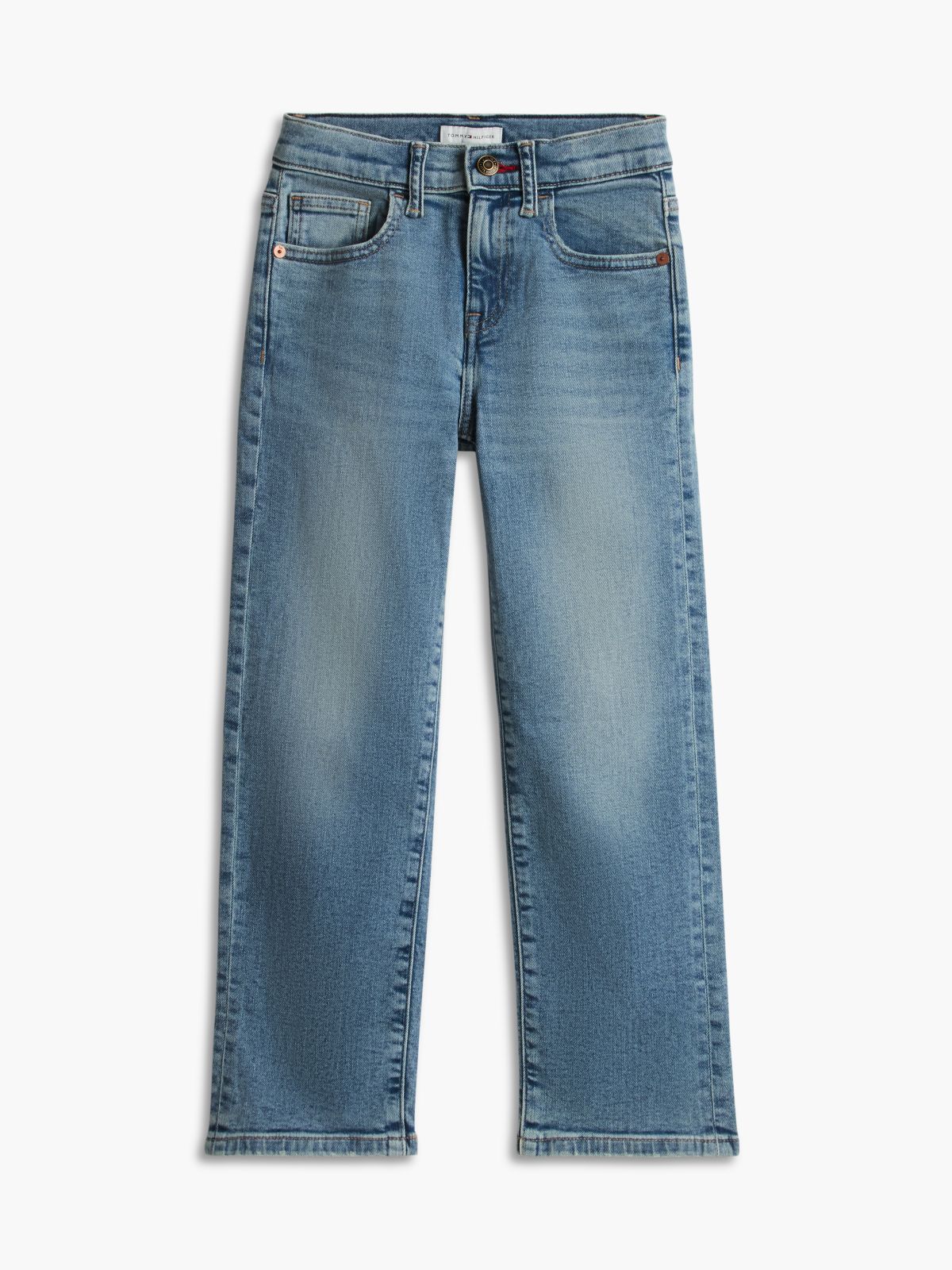 Kids' Straight Jean — Light Wash