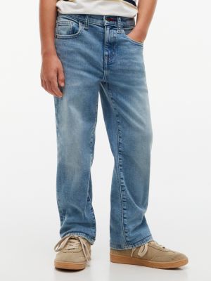 Kids' Straight Jean, Light Wash