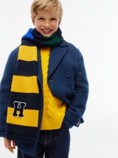 Kids' H Patch Striped Scarf — Countryside Yellow/Multi 4