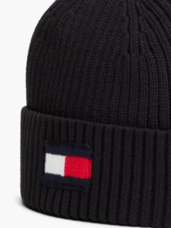 Kids' Flag Logo Beanie — Black 3