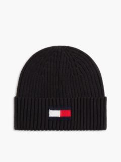 Kids' Flag Logo Beanie — Black 1