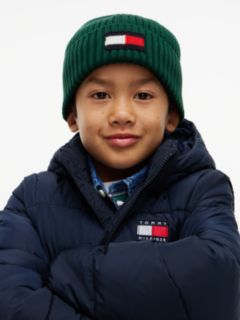 Kids' Flag Logo Beanie — Ornamental Green 4