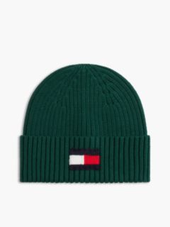 Kids' Flag Logo Beanie — Ornamental Green 1