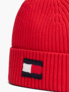 Kids' Flag Logo Beanie — Red 3