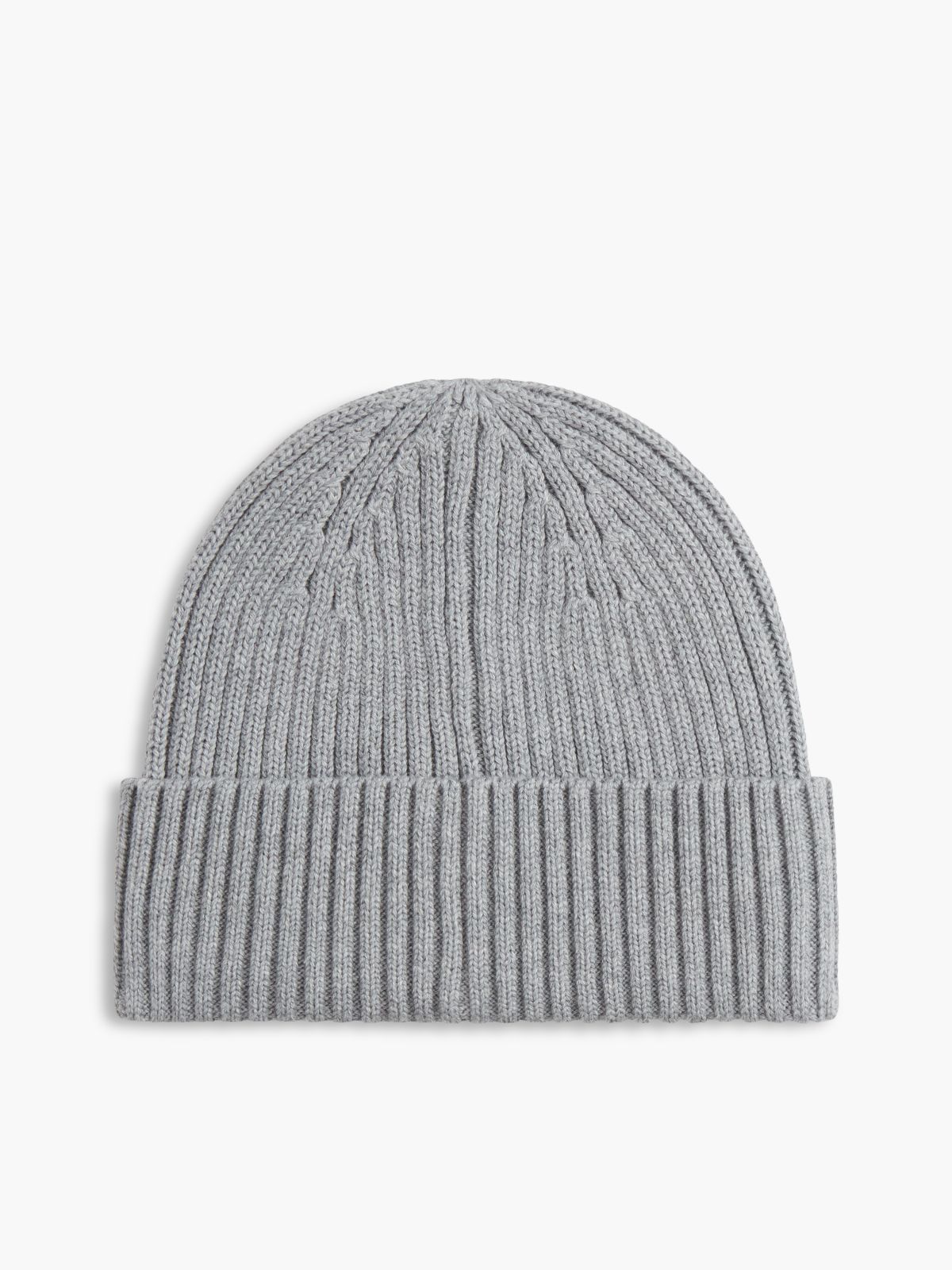 Kids' Flag Logo Heathered Beanie — Grey Heather