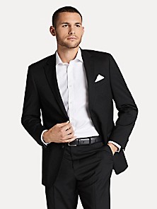Tommy 2019 Men's Black Classic-Fit Suit 