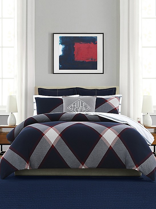 Plaid Comforter Set | Tommy