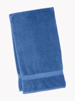 Signature Solid Bath Towel in Vintage Indigo Tommy Hilfiger