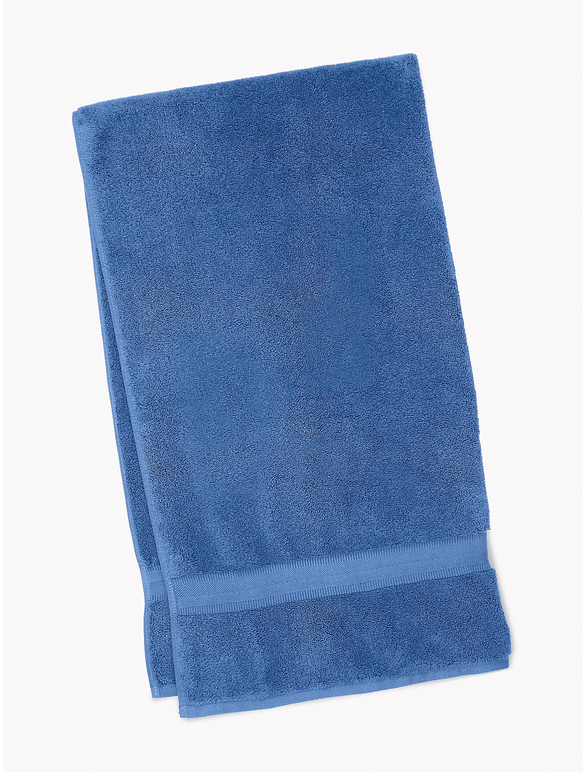 Tommy Hilfiger Signature Solid Bath Towel in Vintage Indigo - Blue