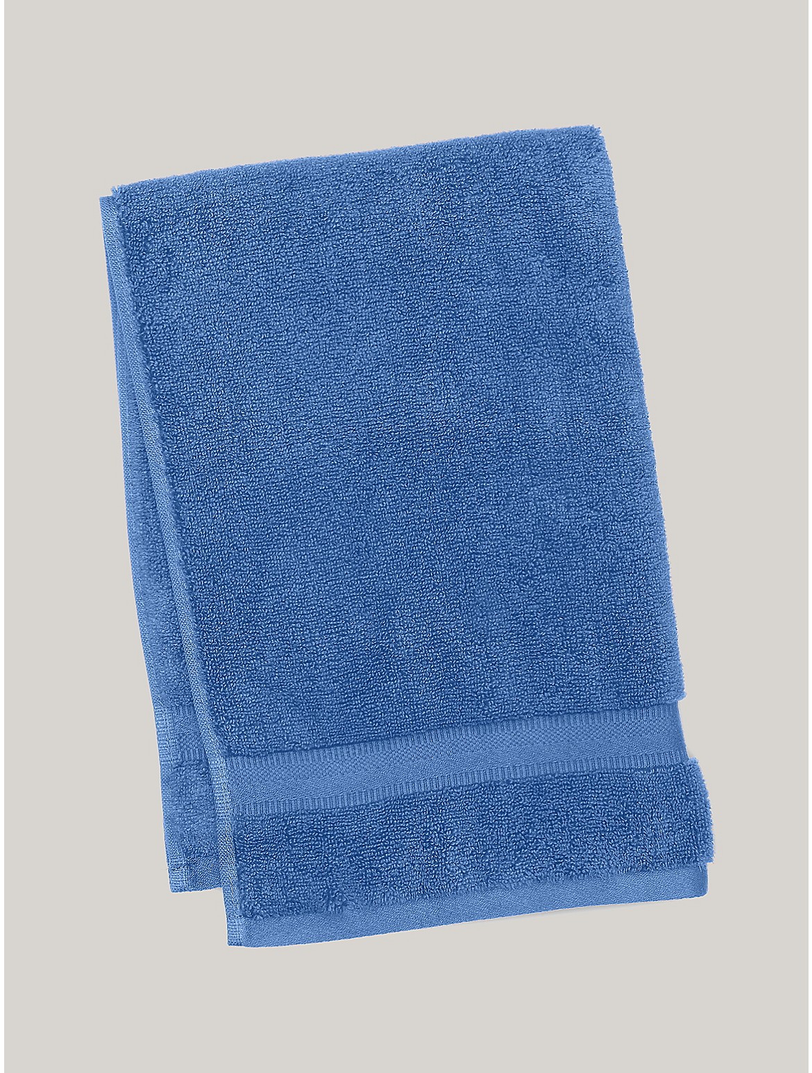 Tommy Hilfiger Signature Solid Hand Towel in Vintage Indigo - Blue