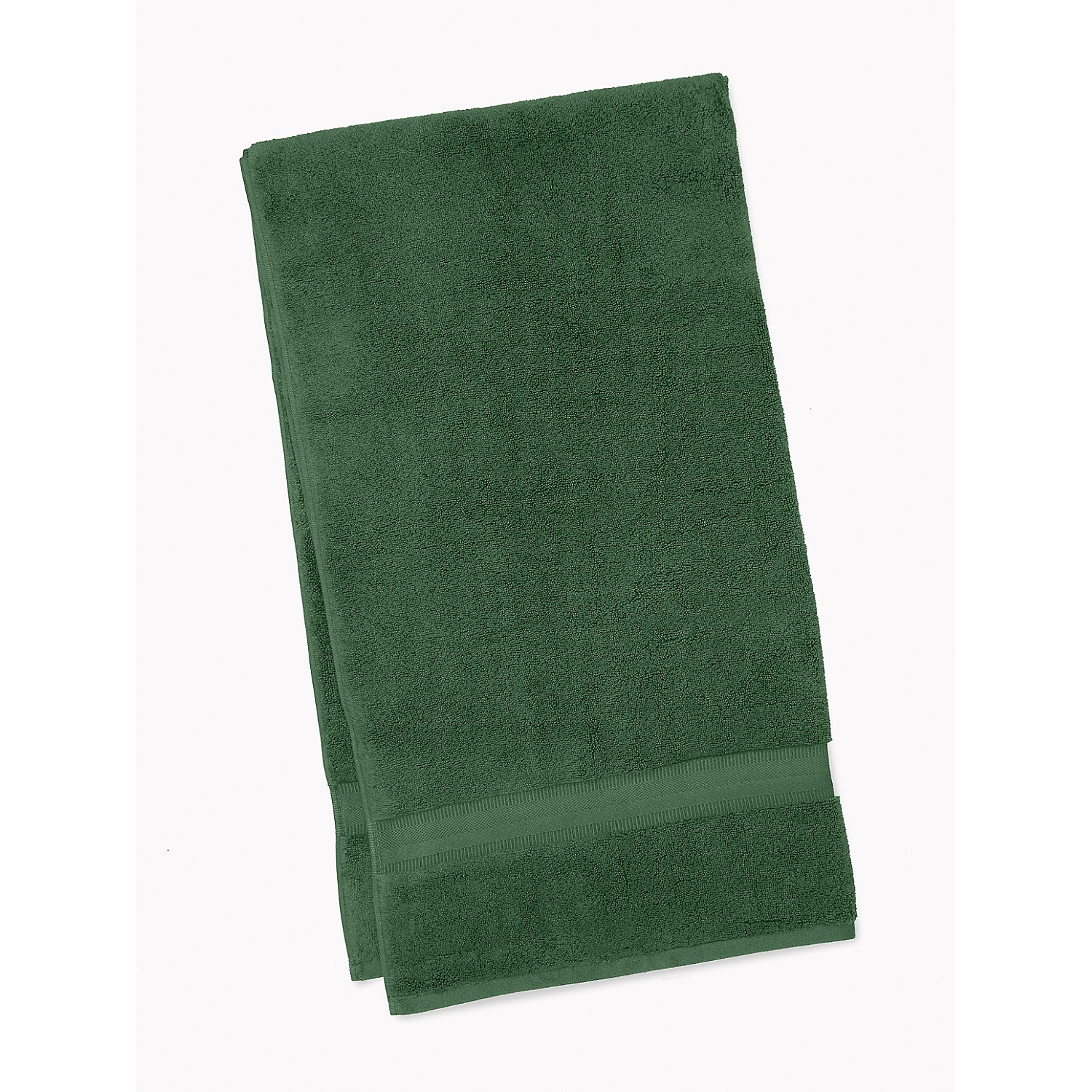 TOMMY HILFIGER Signature Solid Bath Towel in Pine Needle