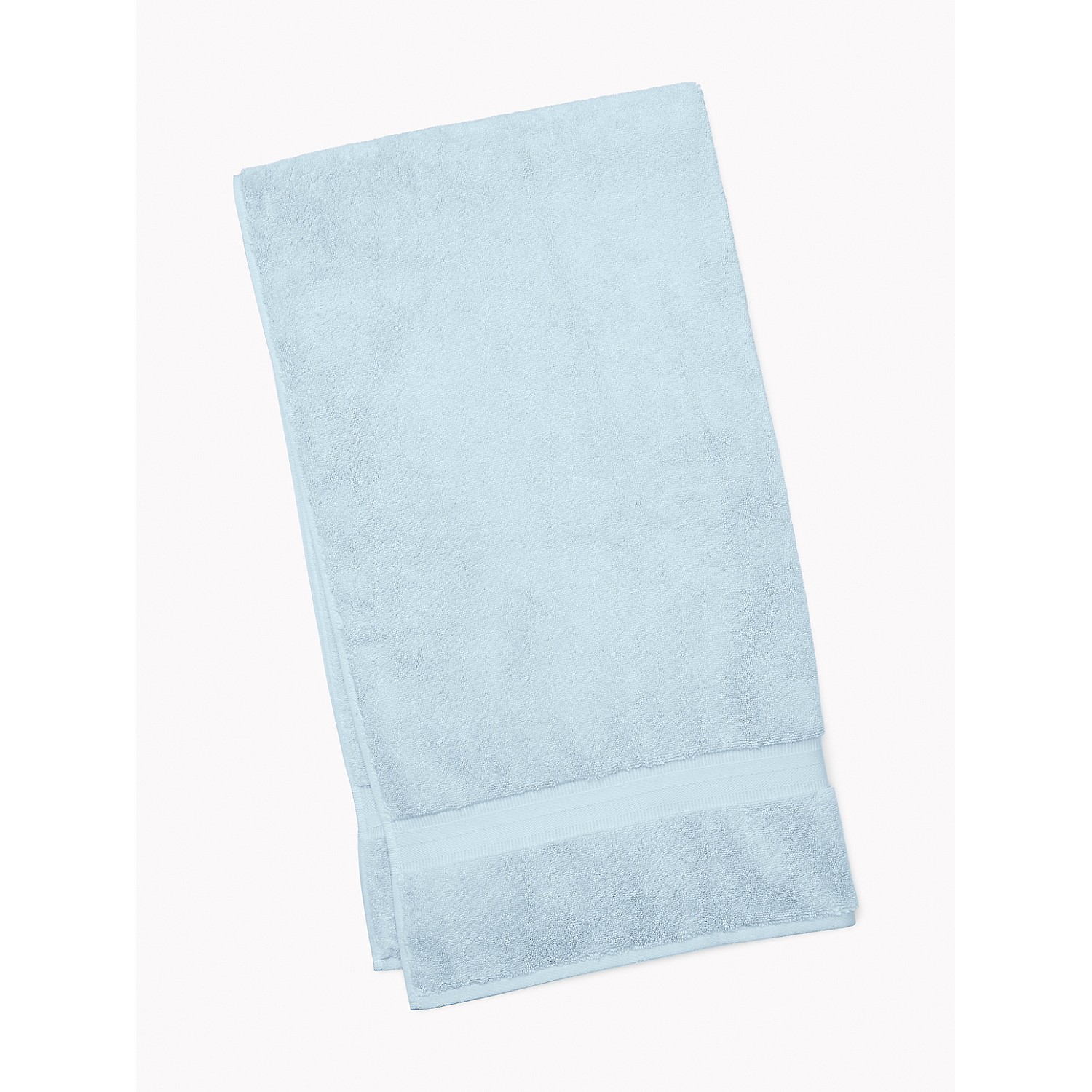 TOMMY HILFIGER Signature Solid Bath Towel in Cashmere Blue