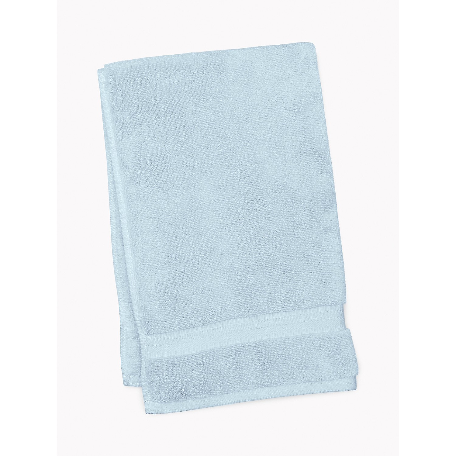 TOMMY HILFIGER Signature Solid Hand Towel in Cashmere Blue