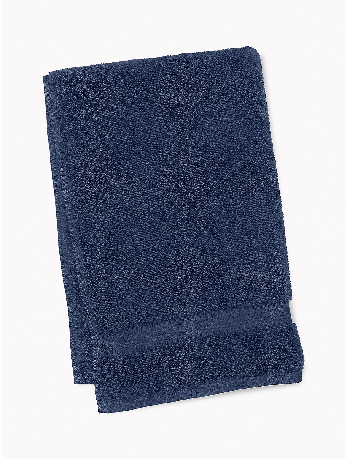 Tommy Hilfiger Signature Solid Hand Towel in Medieval Blue - Blue