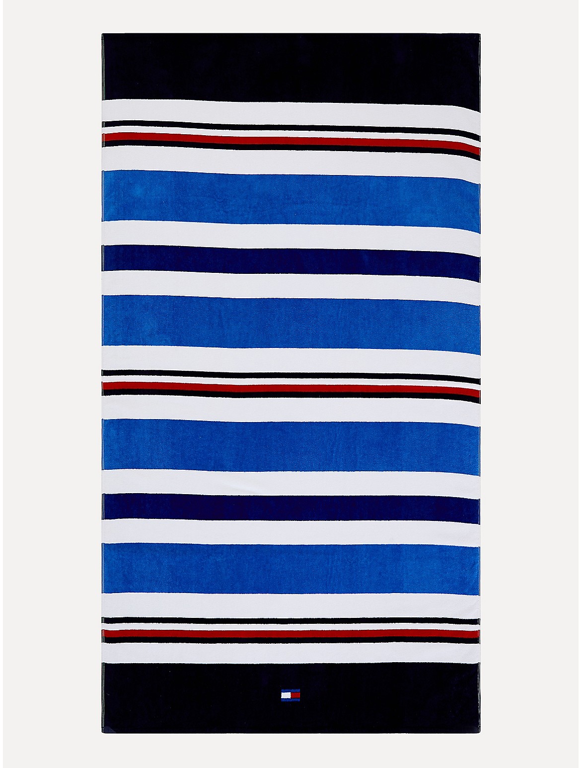 Tommy Hilfiger Blue Stripe Beach Towel - Multi