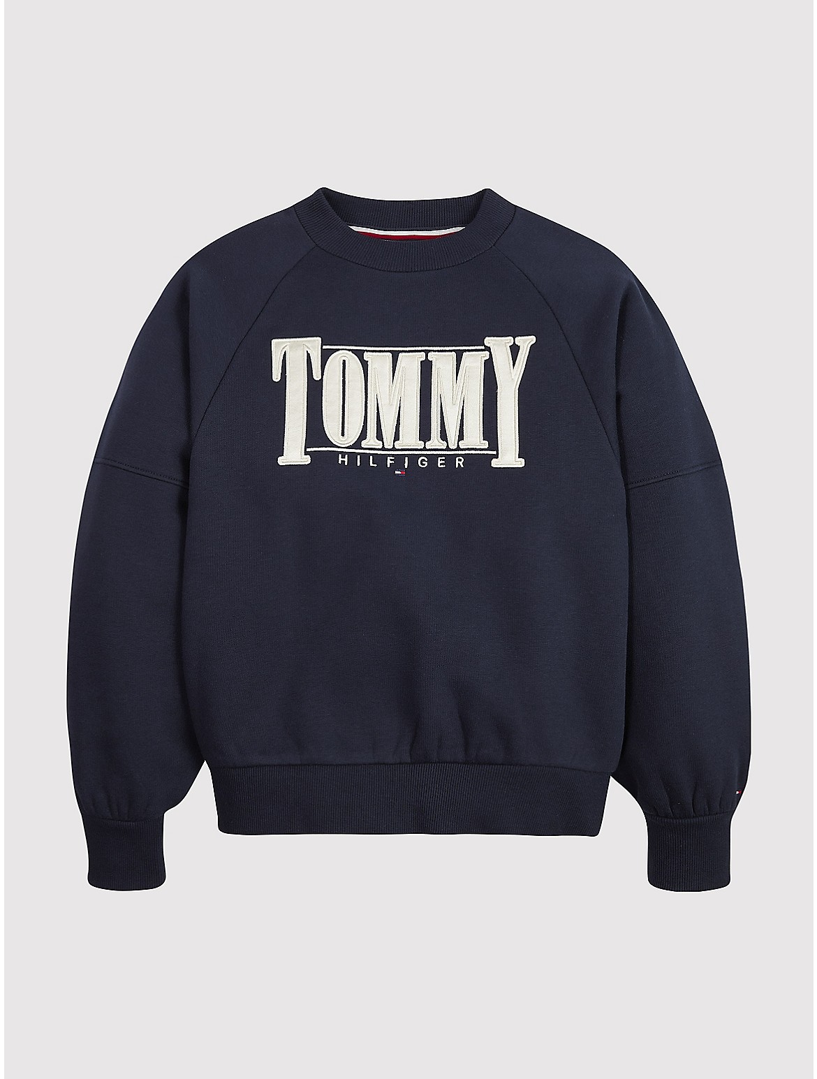 Tommy Hilfiger Girls' Kids' Sateen Logo Sweatshirt