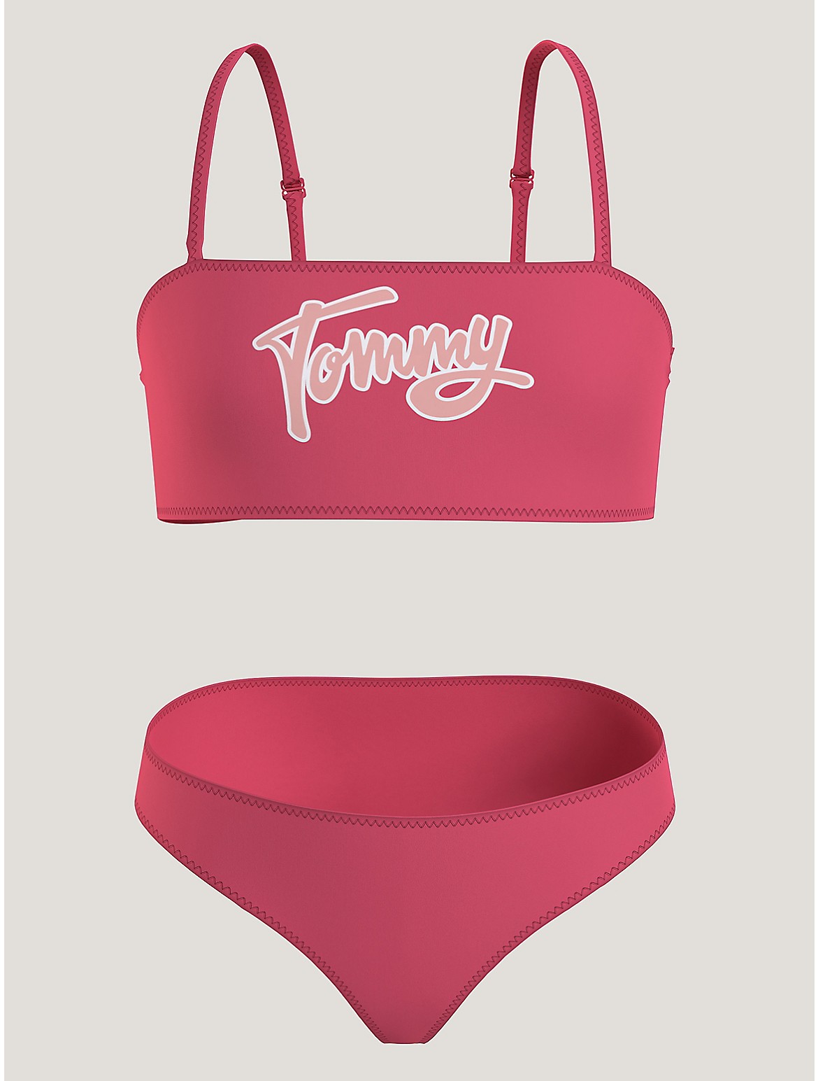 Tommy Hilfiger Girls' Kids' Tommy Logo Bikini Set