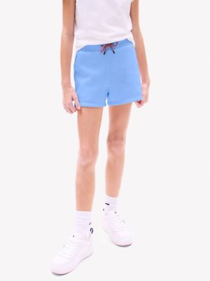 Kids' Circle Logo Sweatshort, Copenhagen Blue