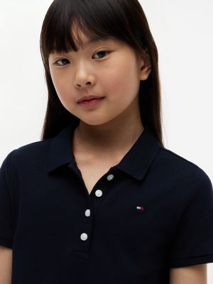 Tommy Hilfiger Kids' Pleated Stretch Polo Dress — фото 2