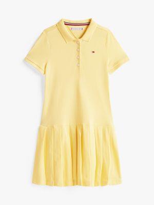 Kids' Pleated Stretch Polo Dress | Tommy Hilfiger USA