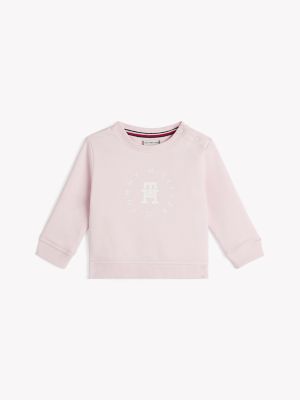 Babies' Circle Logo Sweatshirt, Ballerina