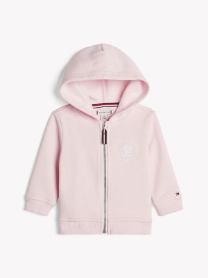 Babies' Circle Logo Hoodie, Ballerina