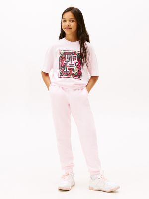Kids' Circle Logo Sweatpant, Ballerina