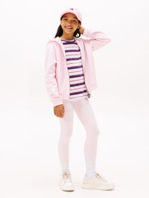 Kids' Circle Logo Legging, Ballerina