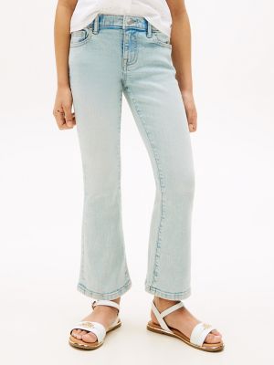 Kids' Pull-On Flare Skinny Jean, Light Wash