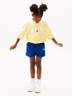 Kids' Embroidered Logo Sweatshort, Anchor Blue