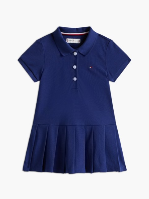 Tommy Hilfiger Babies' Pleated Polo Dress