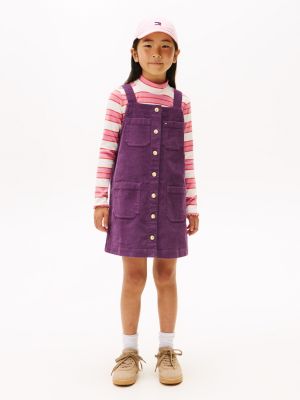 Kids' Corduroy Jumper, Midnight Plum