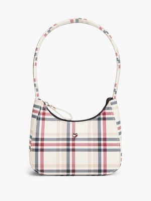 Kids' Plaid Shoulder Bag, Plaid Print