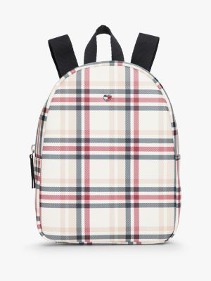 Kids' Plaid Backpack, Plaid Print
