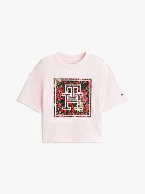 yy‪‪❤︎‬ Kids' Floral Monogram T-Shirt | Tommy Hilfiger