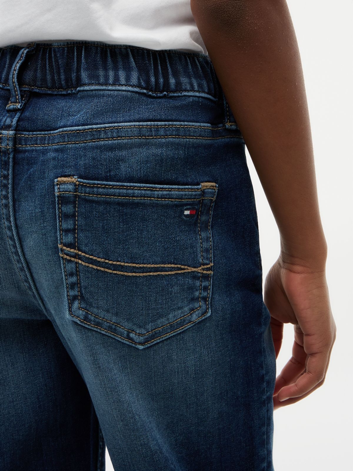 Kids' Pull-On Skinny Jean — Dark Wash