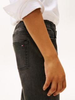 Kids' Pull-On Stretch Flare Jean — Grey Wash 3