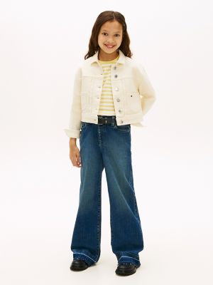 Детские джинсы Tommy Hilfiger Kids' Stretch Wide Leg Jean — фото 2