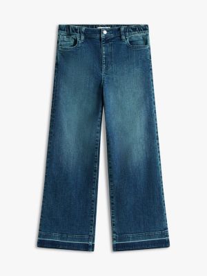 Детские джинсы Tommy Hilfiger Kids' Stretch Wide Leg Jean — фото 5