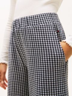 Kids' Houndstooth Knit Pull-On Pant — Black Multi 3