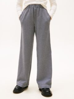Kids' Houndstooth Knit Pull-On Pant — Black Multi 1