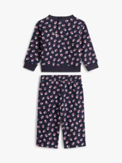 Babies' Star Top & Wide Leg Pant Set — Navy 2