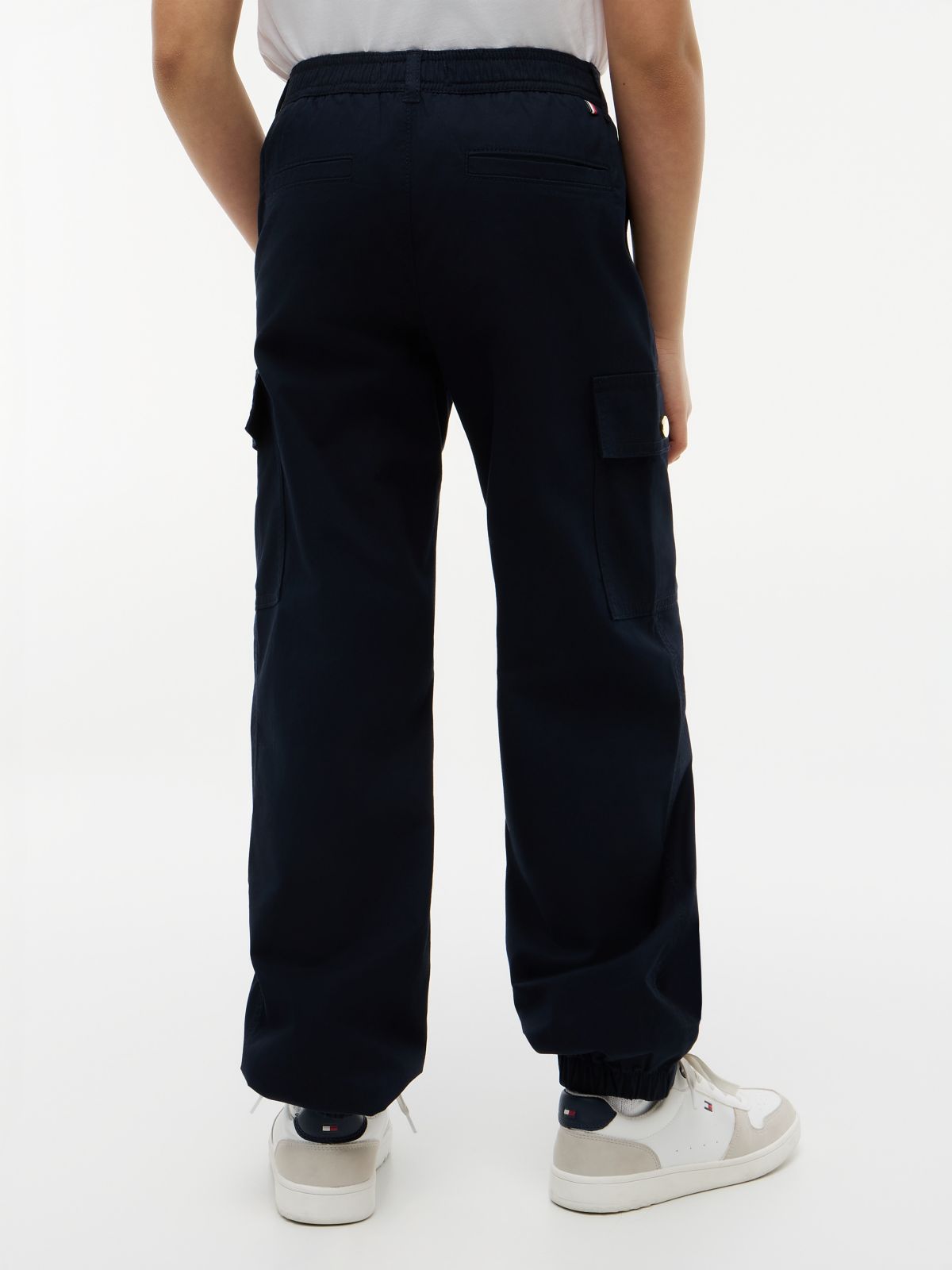Kids' Stretch Chino Cargo Jogger — Navy