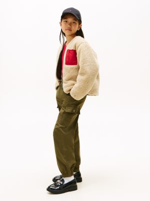 Детские брюки Tommy Hilfiger Kids' Stretch Chino Cargo Jogger — фото 3
