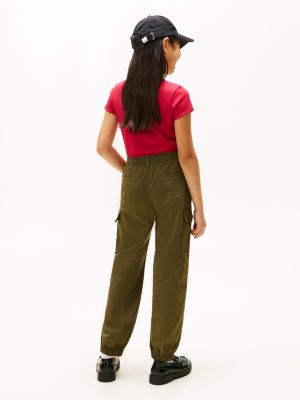 Детские брюки Tommy Hilfiger Kids' Stretch Chino Cargo Jogger — фото 5