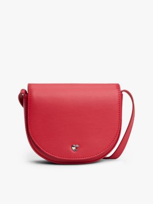 Kids' Flap Crossbody Bag, Peppermint Red