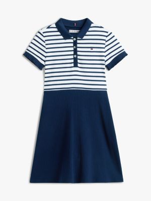 Tommy Hilfiger Kids' Stretch Polo Skater Dress — фото 5